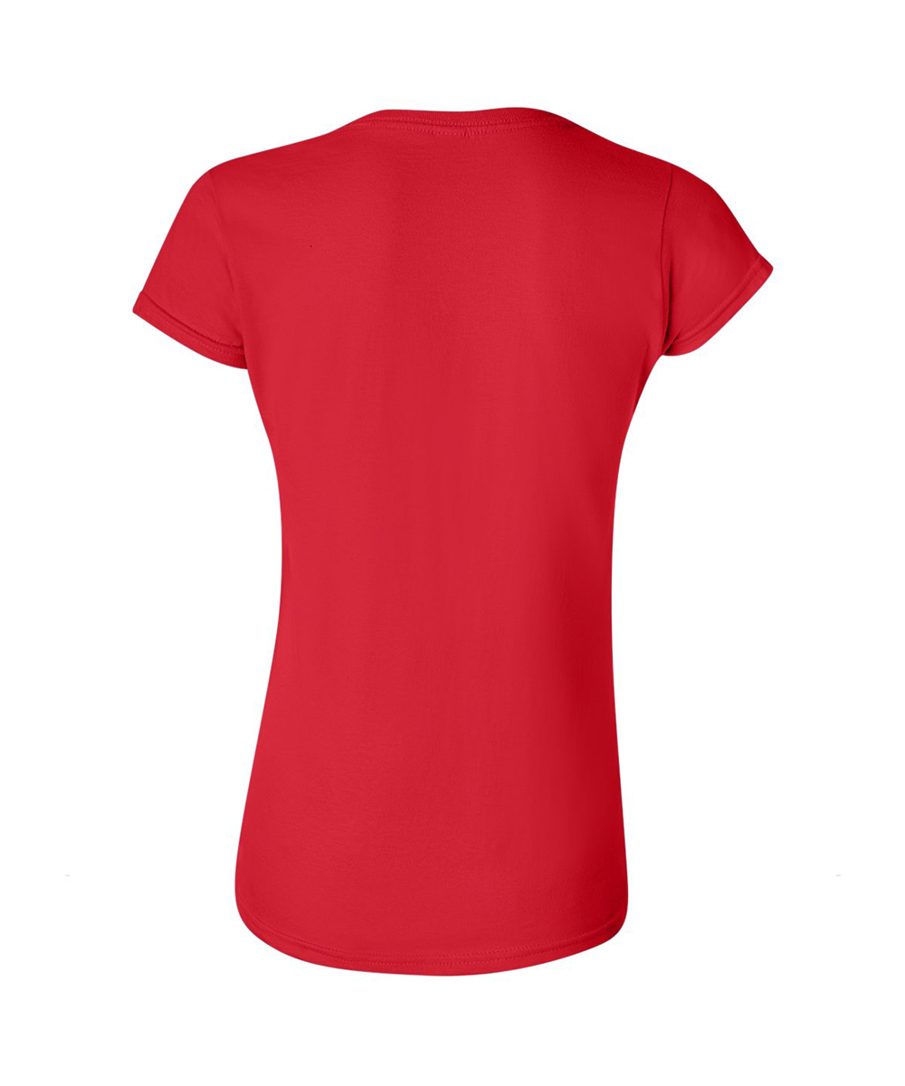 CamisetaCrucianelliRoja_Mujer_3 Remera Softstyle Mujer