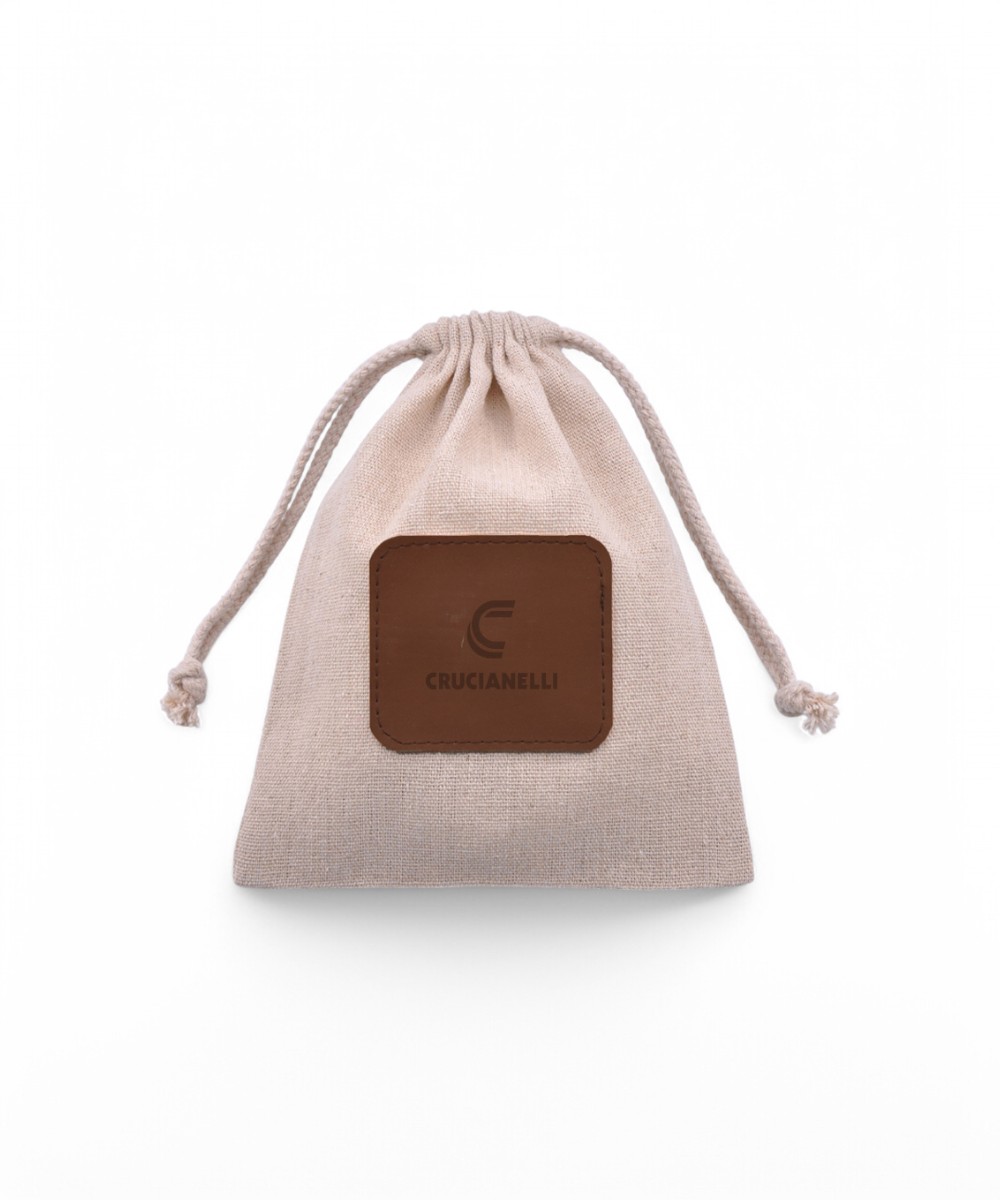 Bolso de lienzo con logo en cuero Kit Imperial