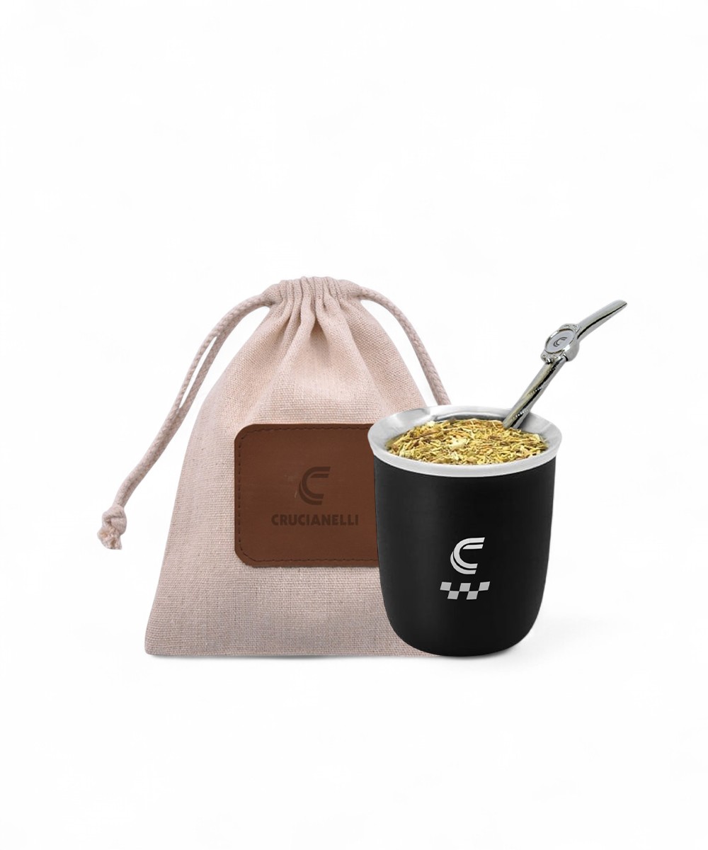 KIT DE MATE ACERO RECTO Kit Recto